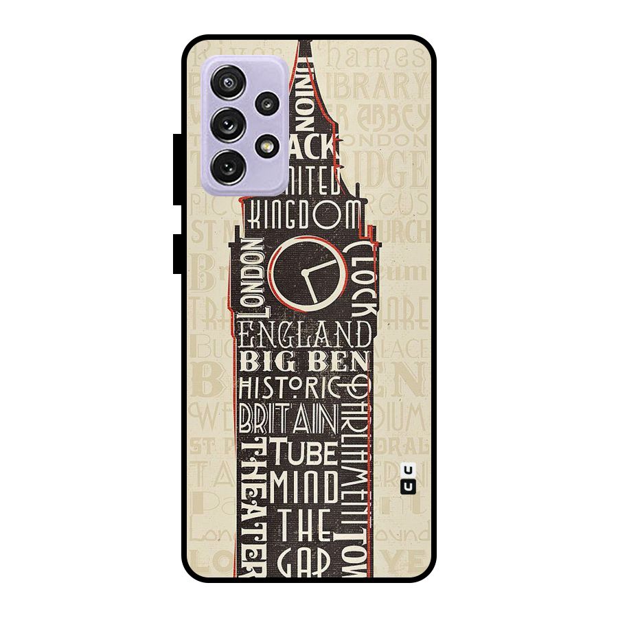 Cap City Design Metal Back Case for Galaxy A72