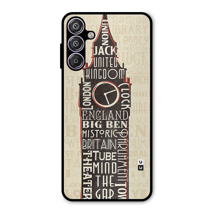 Cap City Design Metal Back Case for Galaxy F15