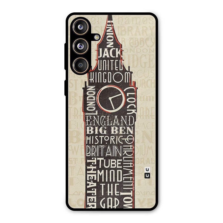 Cap City Design Metal Back Case for Galaxy F55
