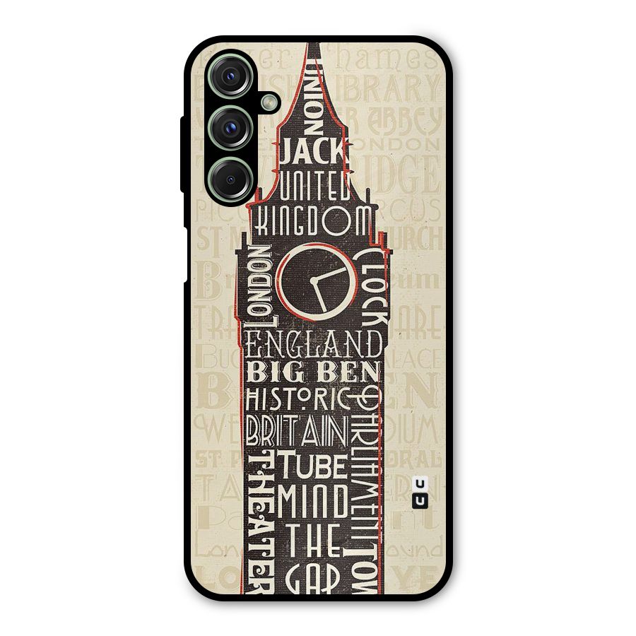 Cap City Design Metal Back Case for Galaxy M34