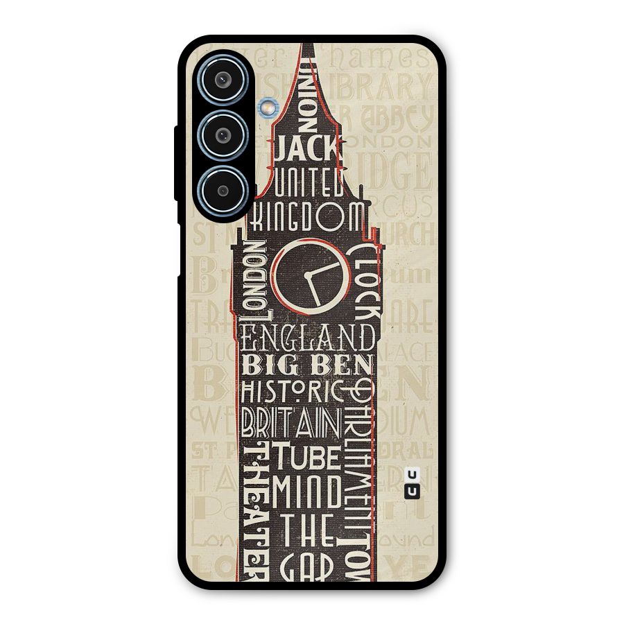 Cap City Design Metal Back Case for Galaxy M35