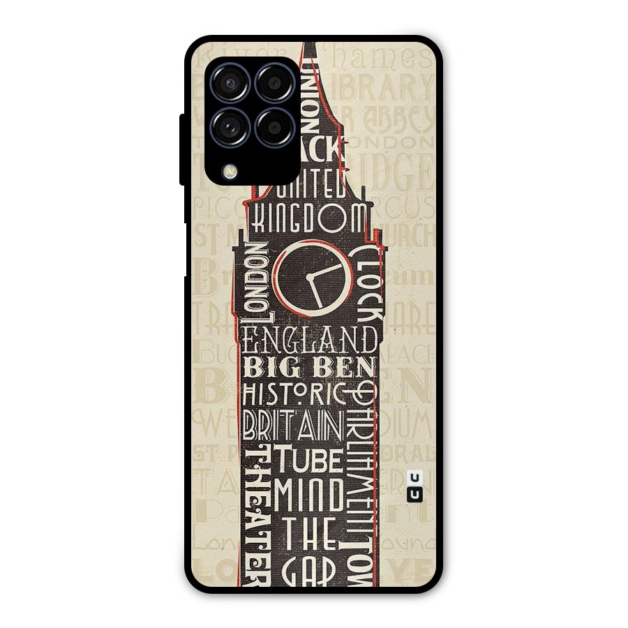 Cap City Design Metal Back Case for Galaxy M53 5G