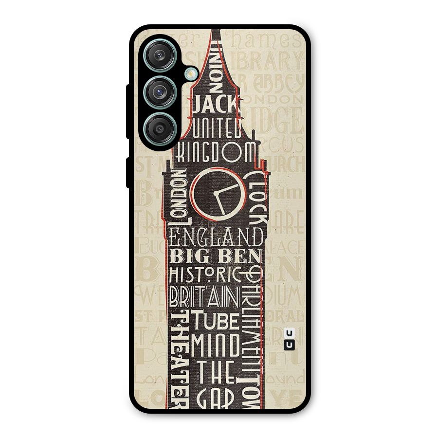 Cap City Design Metal Back Case for Galaxy M55 5G