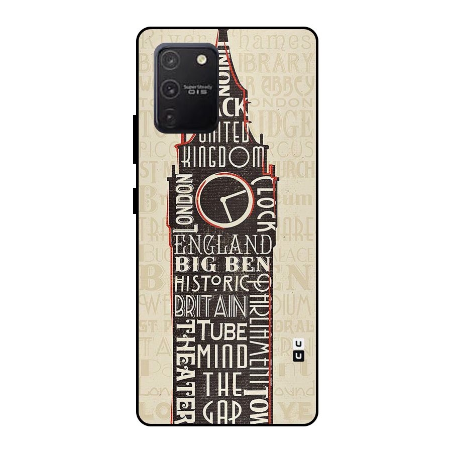 Cap City Design Metal Back Case for Galaxy S10 Lite