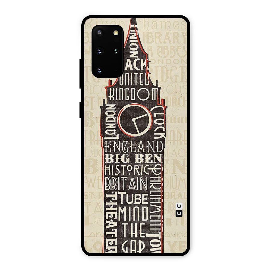 Cap City Design Metal Back Case for Galaxy S20 Plus