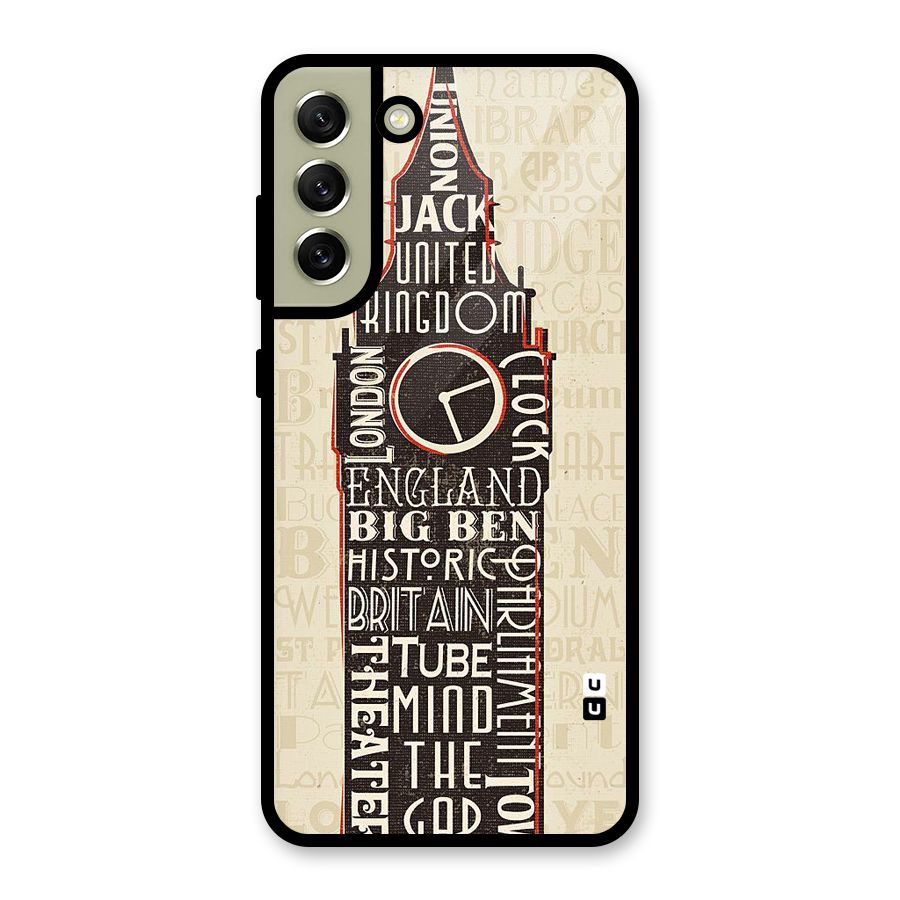 Cap City Design Metal Back Case for Galaxy S21 FE 5G (2023)