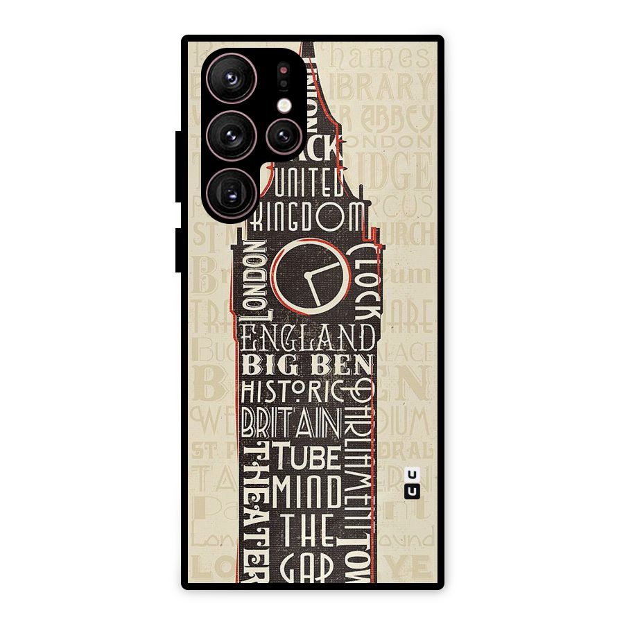 Cap City Design Metal Back Case for Galaxy S22 Ultra 5G