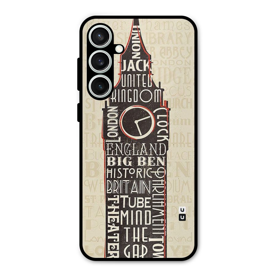 Cap City Design Metal Back Case for Galaxy S23 FE