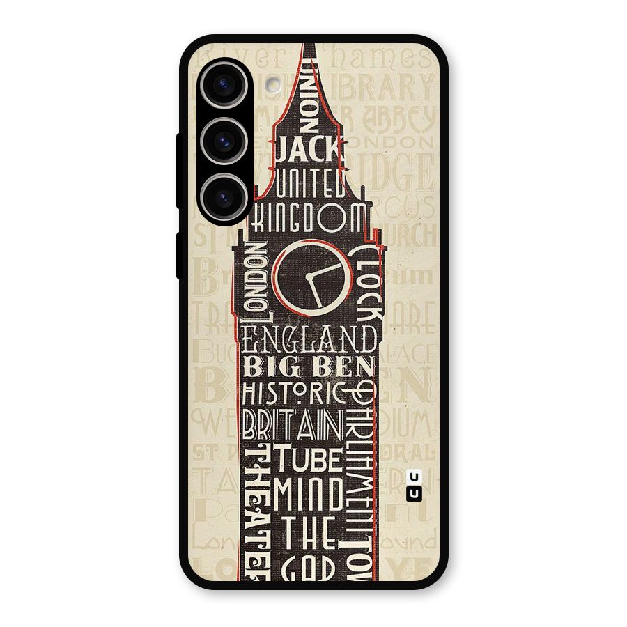 Cap City Design Metal Back Case for Galaxy S23 Plus