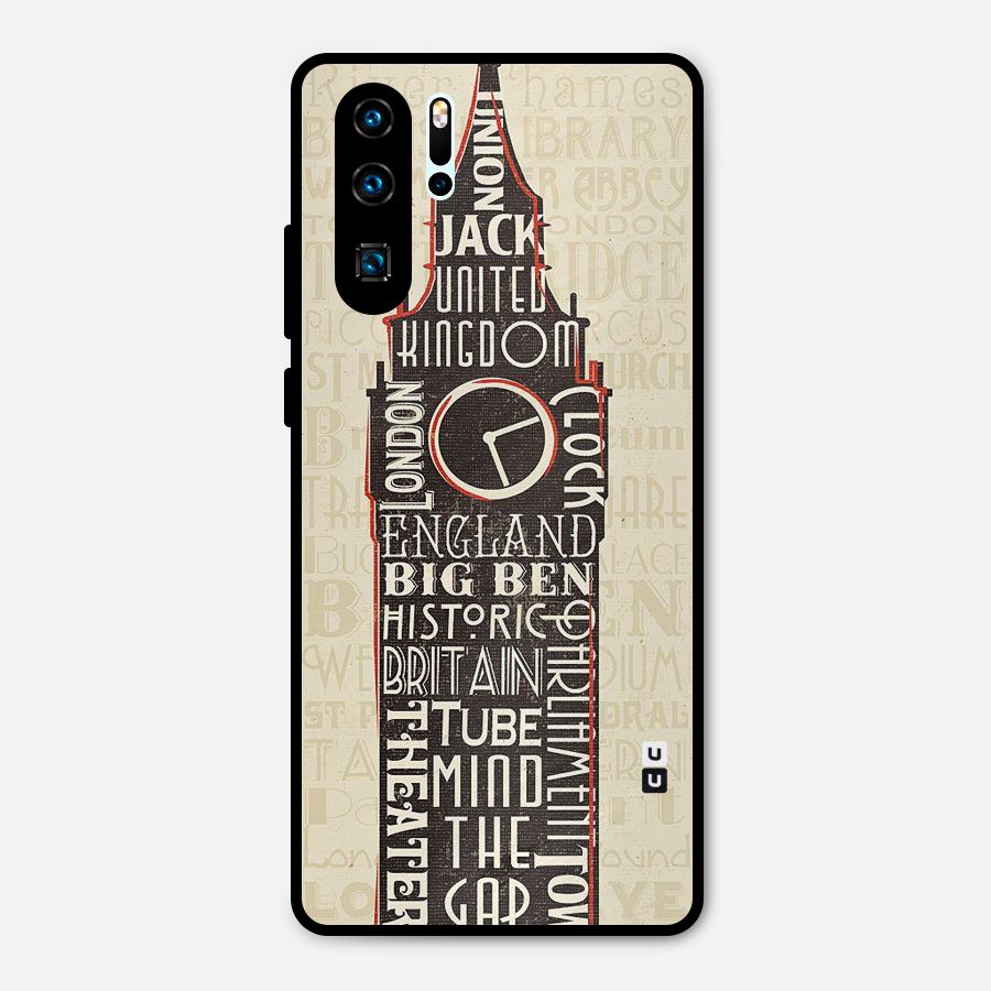 Cap City Design Metal Back Case for Huawei P30 Pro