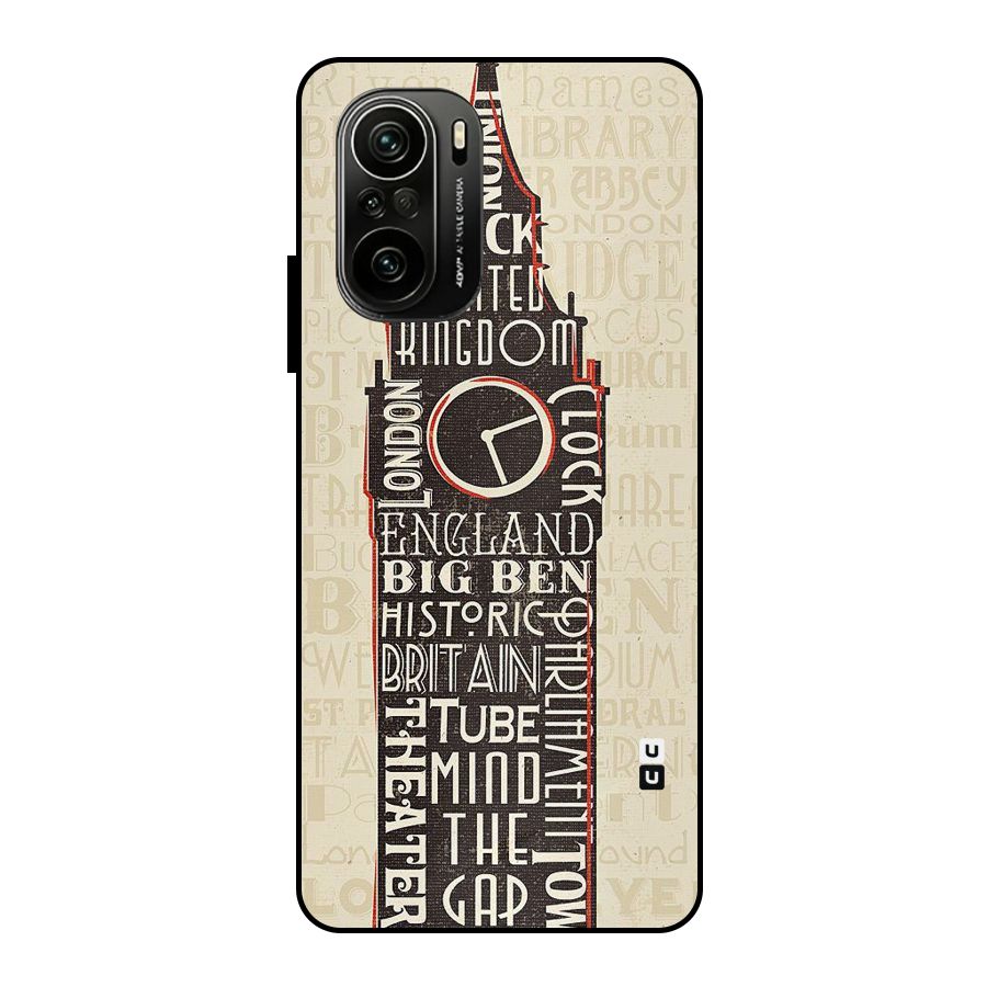 Cap City Design Metal Back Case for Mi 11x