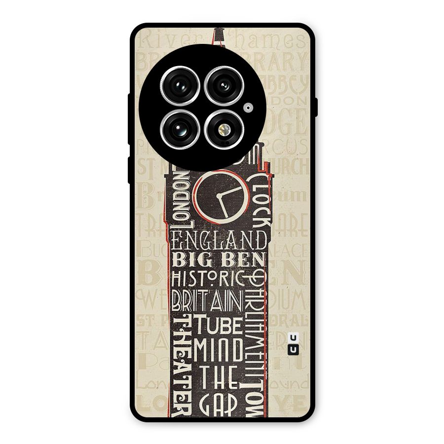 Cap City Design Metal Back Case for OnePlus 13