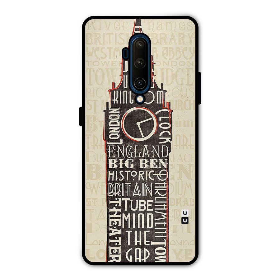 Cap City Design Metal Back Case for OnePlus 7T Pro