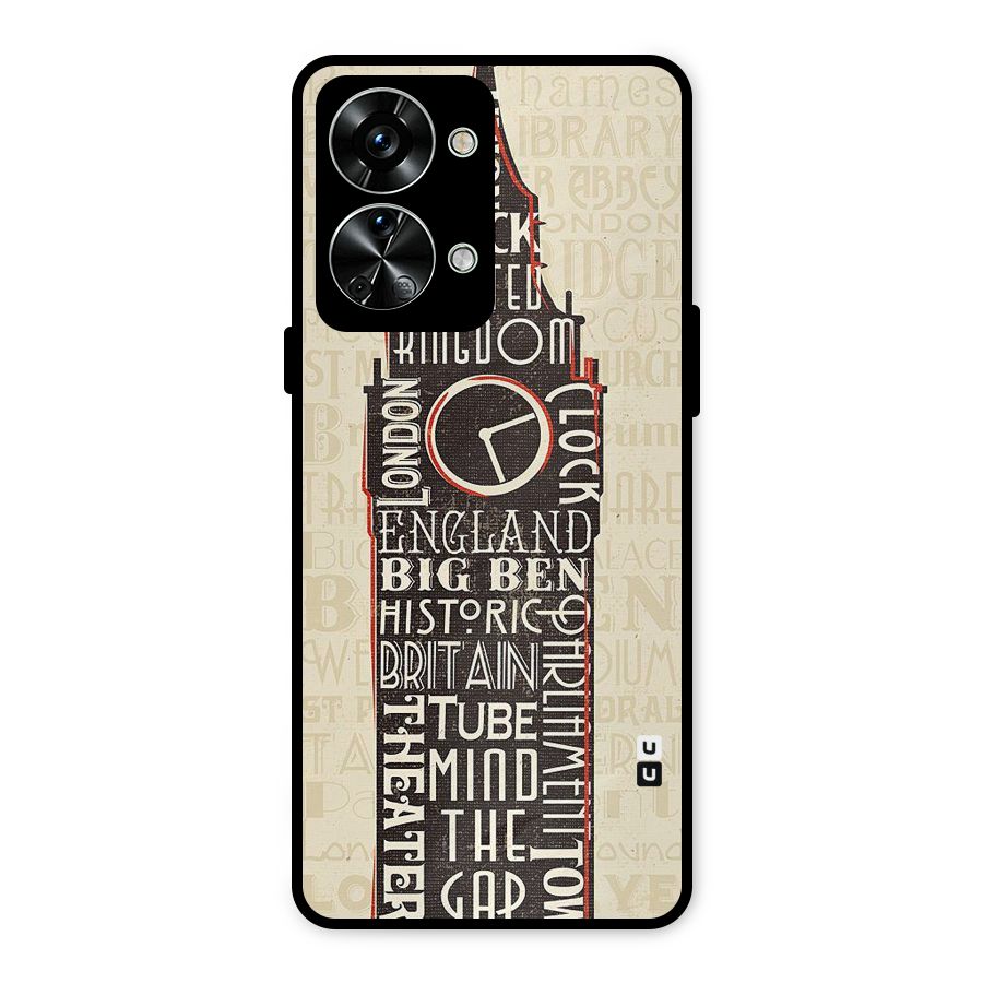 Cap City Design Metal Back Case for OnePlus Nord 2T