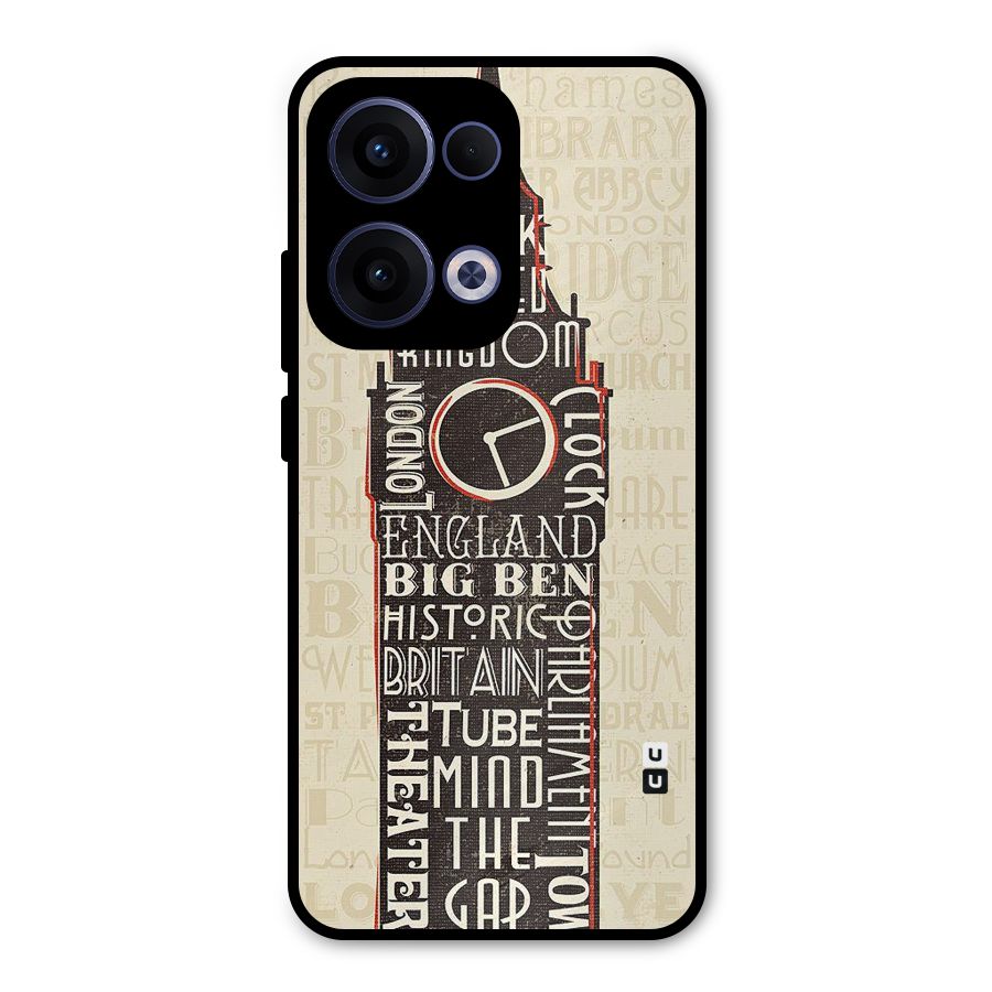 Cap City Design Metal Back Case for Oppo Reno13