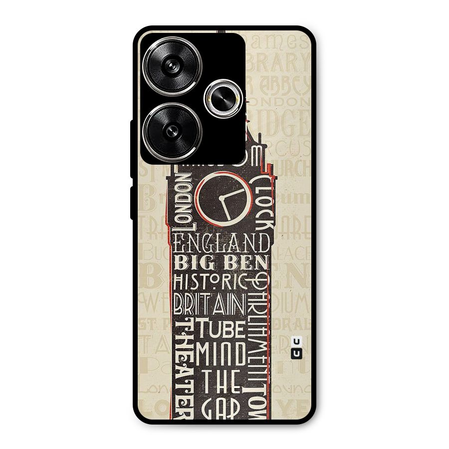 Cap City Design Metal Back Case for Poco F6