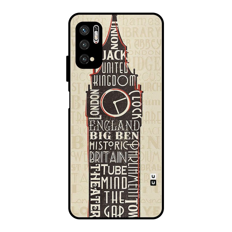 Cap City Design Metal Back Case for Poco M3 Pro 5G