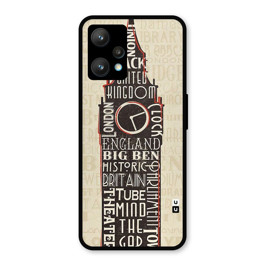 Cap City Design Metal Back Case for Realme 9