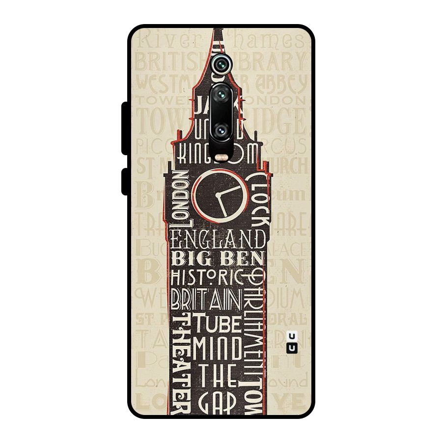Cap City Design Metal Back Case for Redmi K20 Pro