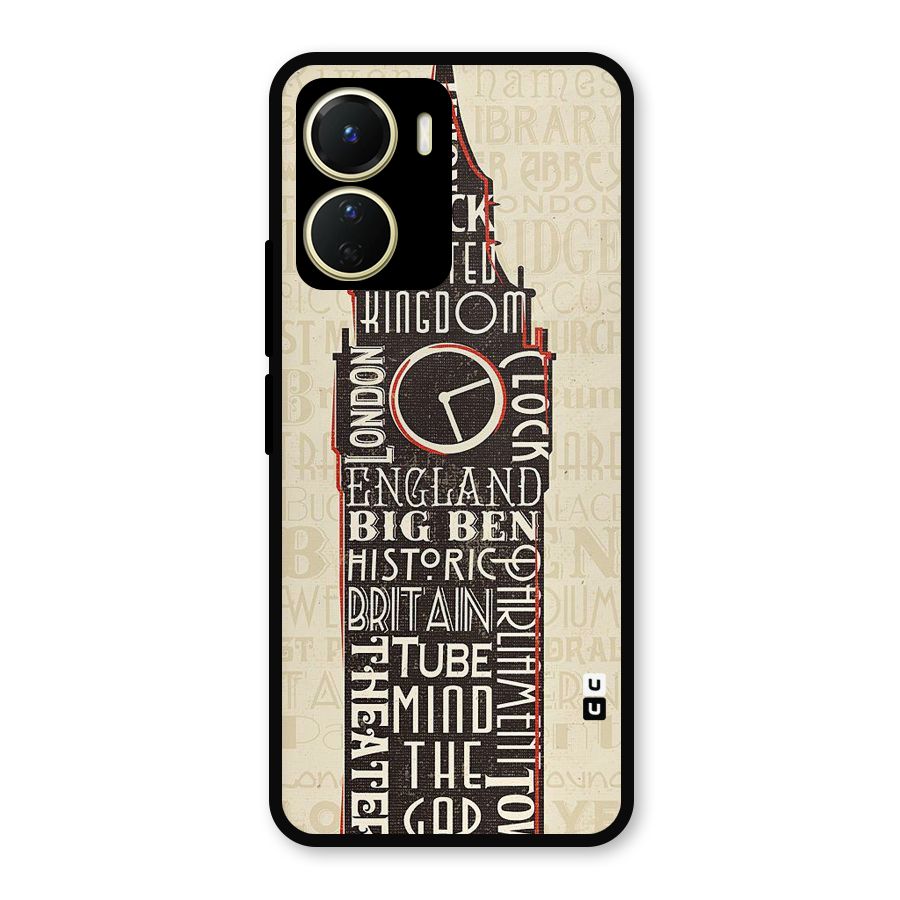 Cap City Design Metal Back Case for Vivo T2x