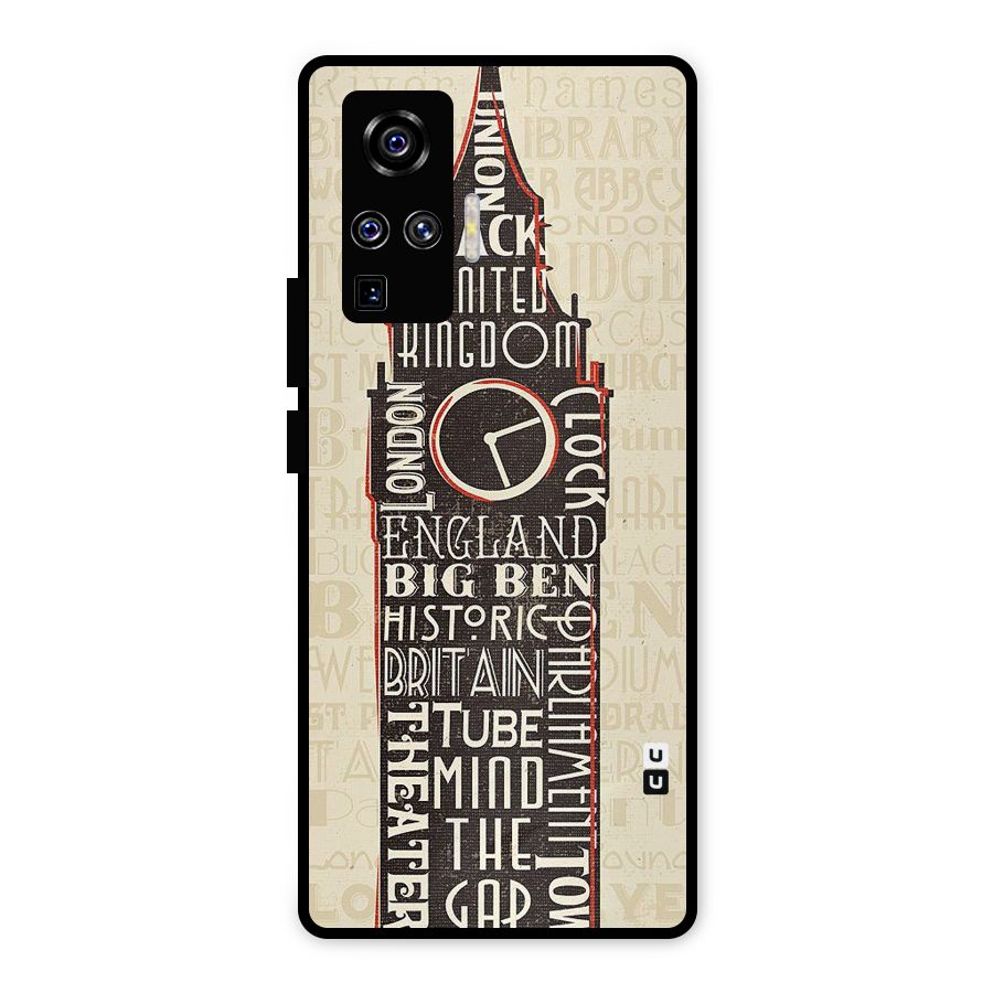 Cap City Design Metal Back Case for Vivo X50 Pro