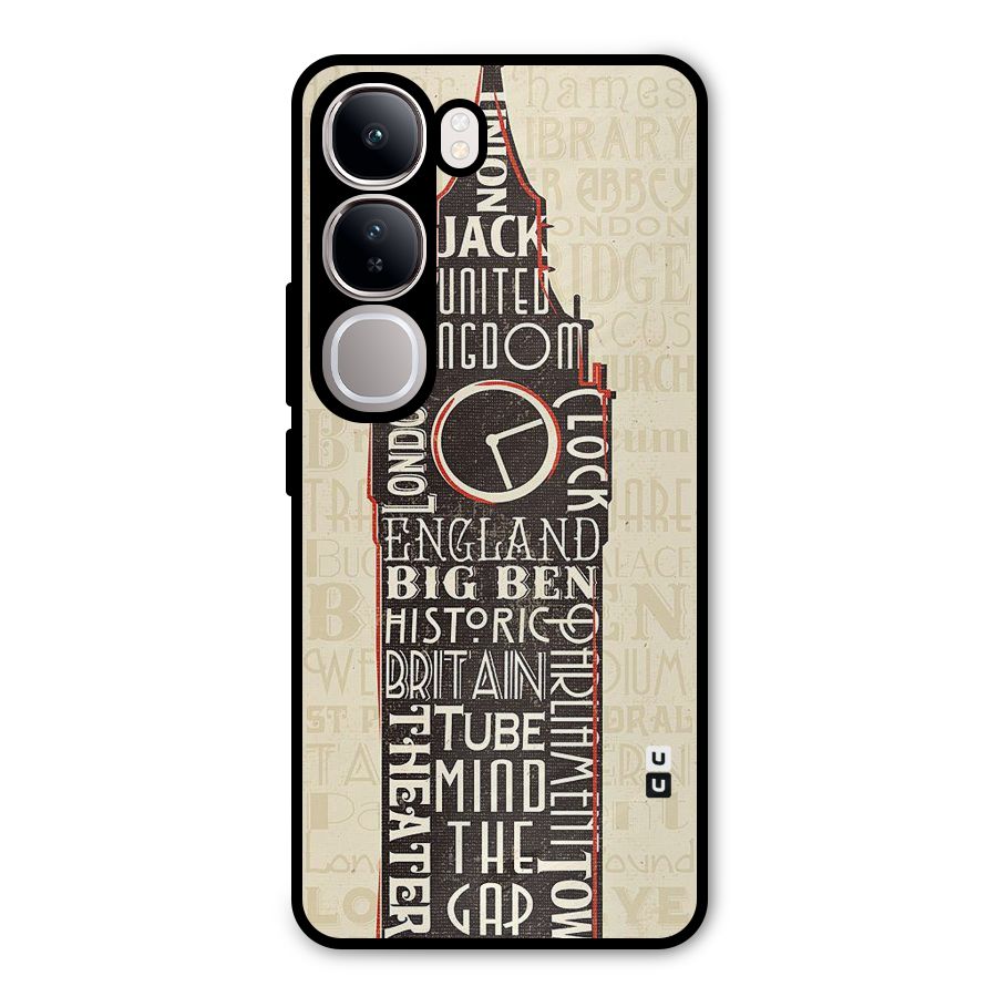 Cap City Design Metal Back Case for Vivo Y300