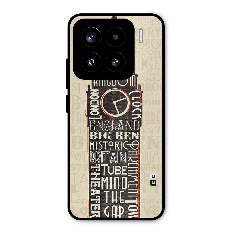 Cap City Design Metal Back Case for Xiaomi 15