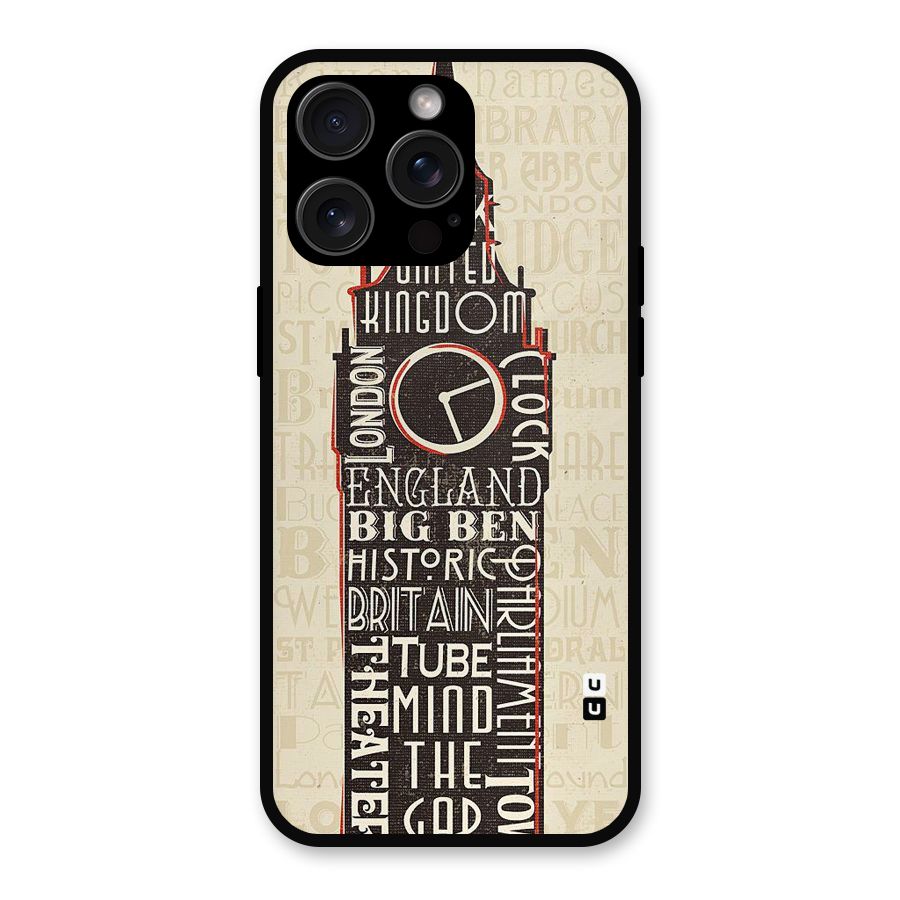 Cap City Design Metal Back Case for iPhone 15 Pro Max