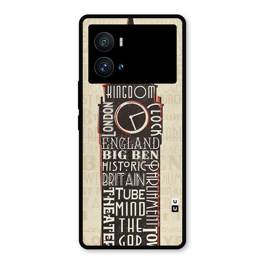 Cap City Design Metal Back Case for iQOO 9 Pro