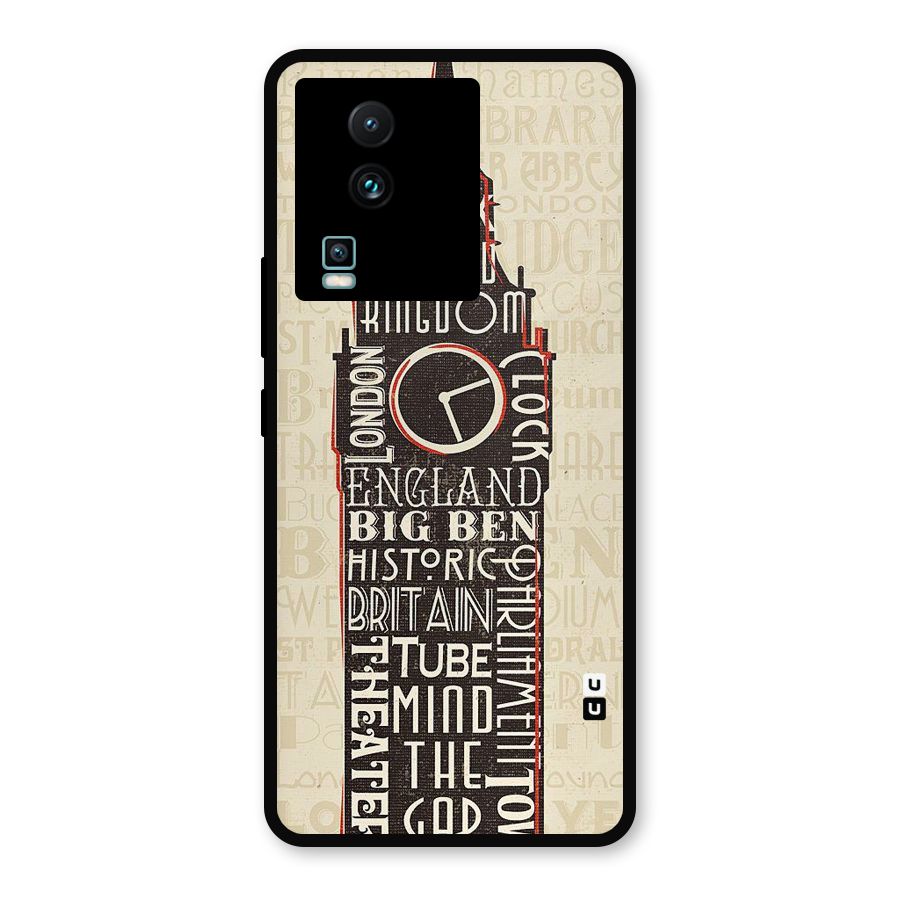 Cap City Design Metal Back Case for iQOO Neo 7 Pro
