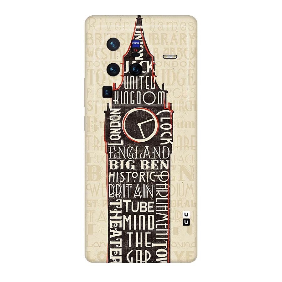 Cap City Design Original Polycarbonate Back Case for Vivo X80