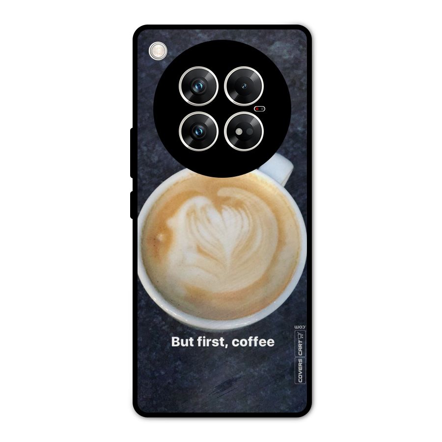 Cappuccino Coffee Metal Back Case for Infinix Zero 40 5G