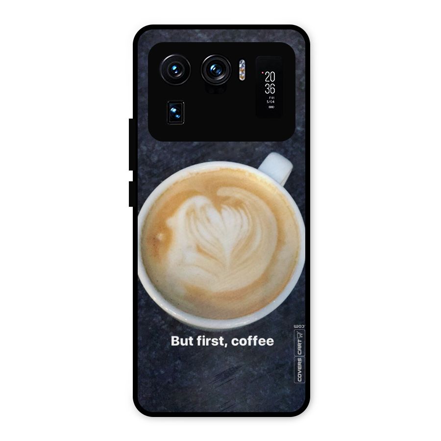 Cappuccino Coffee Metal Back Case for Mi 11 Ultra