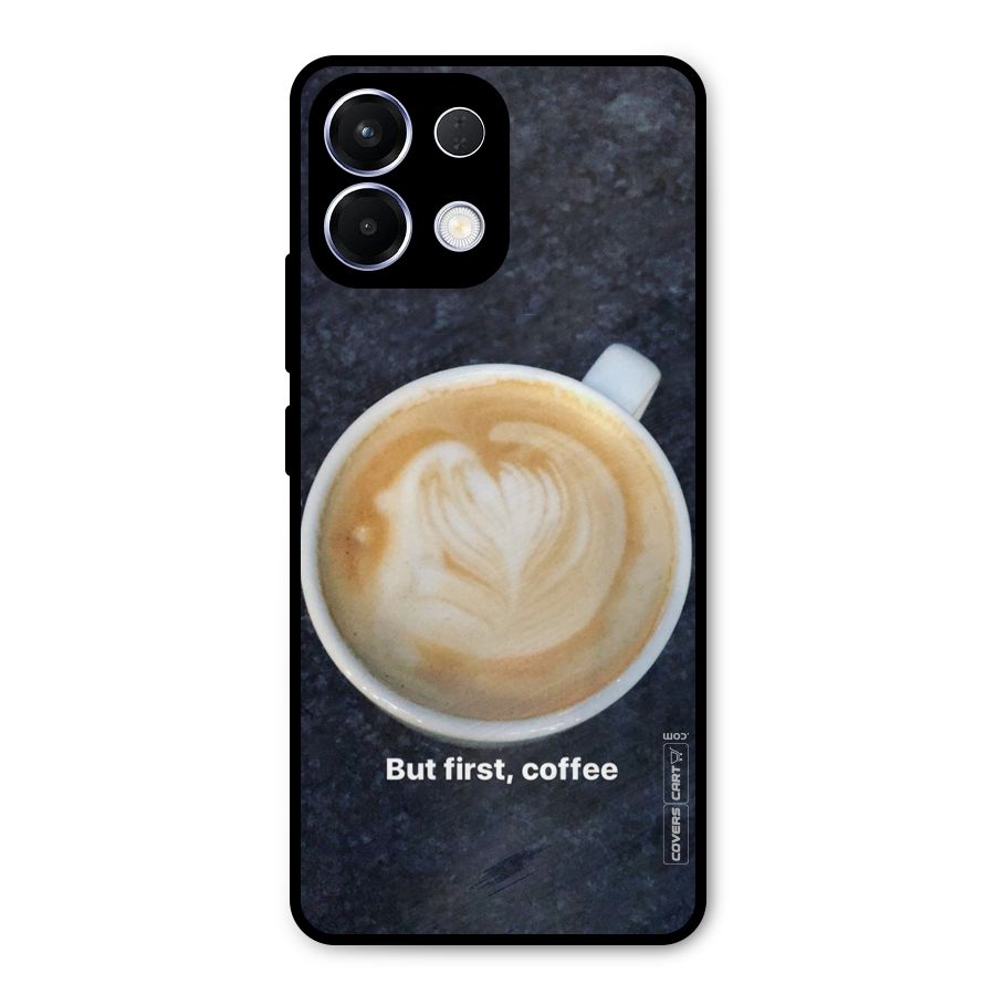 Cappuccino Coffee Metal Back Case for Oppo K13