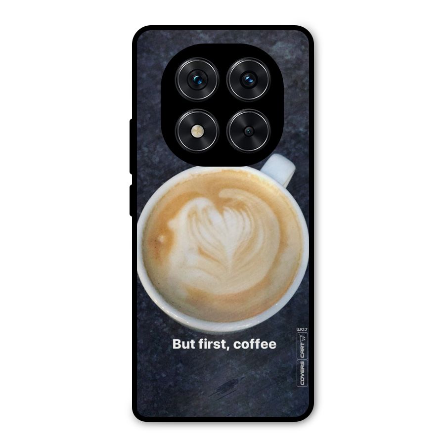 Cappuccino Coffee Metal Back Case for Poco X7