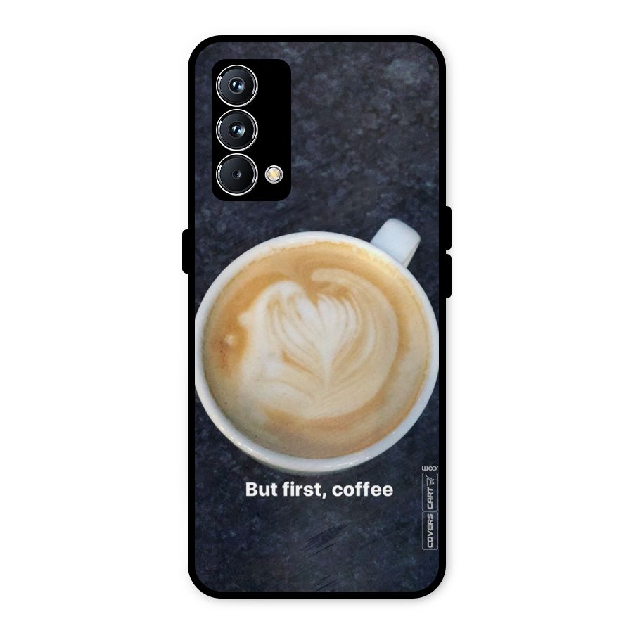 Cappuccino Coffee Metal Back Case for Realme GT Master Edition