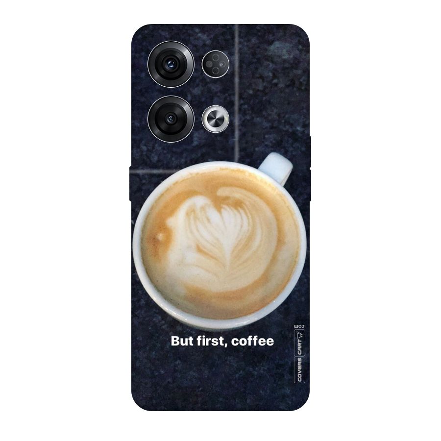 Cappuccino Coffee Original Polycarbonate Back Case for Oppo Reno8 Pro 5G