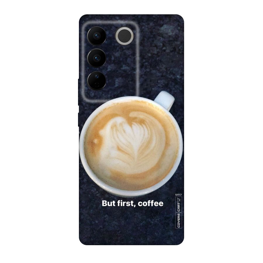 Cappuccino Coffee Original Polycarbonate Back Case for Vivo V27