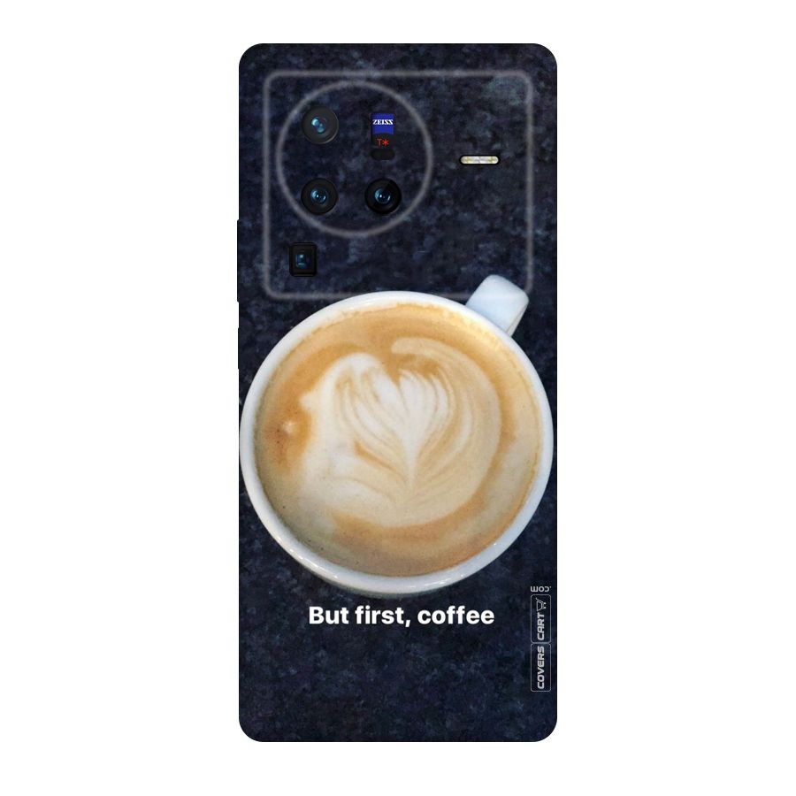 Cappuccino Coffee Original Polycarbonate Back Case for Vivo X80