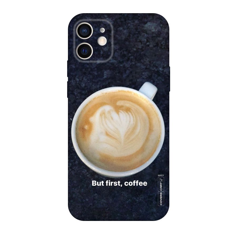 Cappuccino Coffee Original Polycarbonate Back Case for iPhone 12