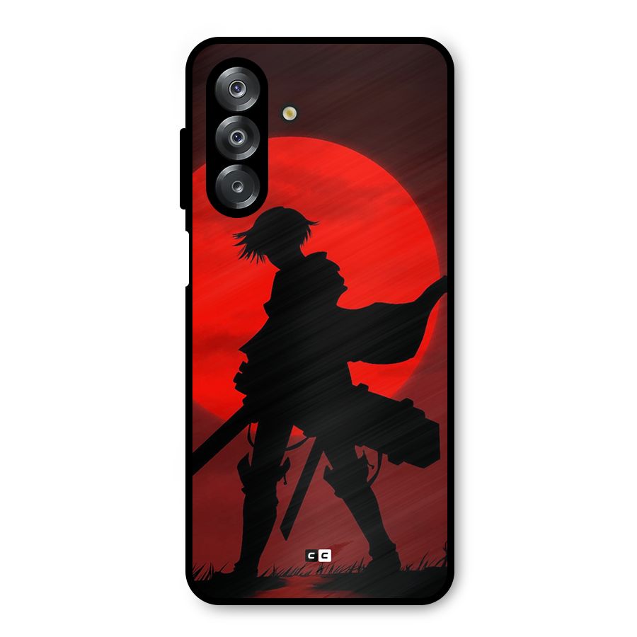 Captain Levi Acramen Metal Back Case for Galaxy A26