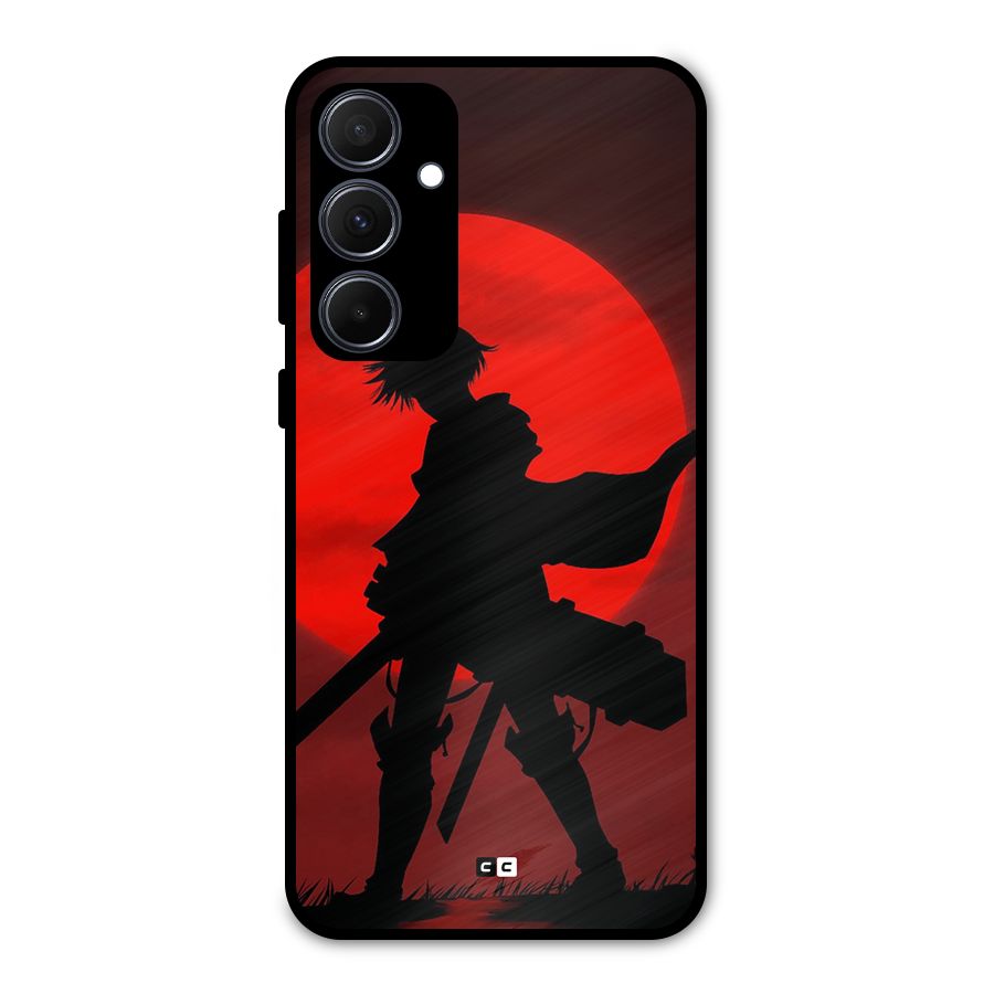 Captain Levi Acramen Metal Back Case for Galaxy A35