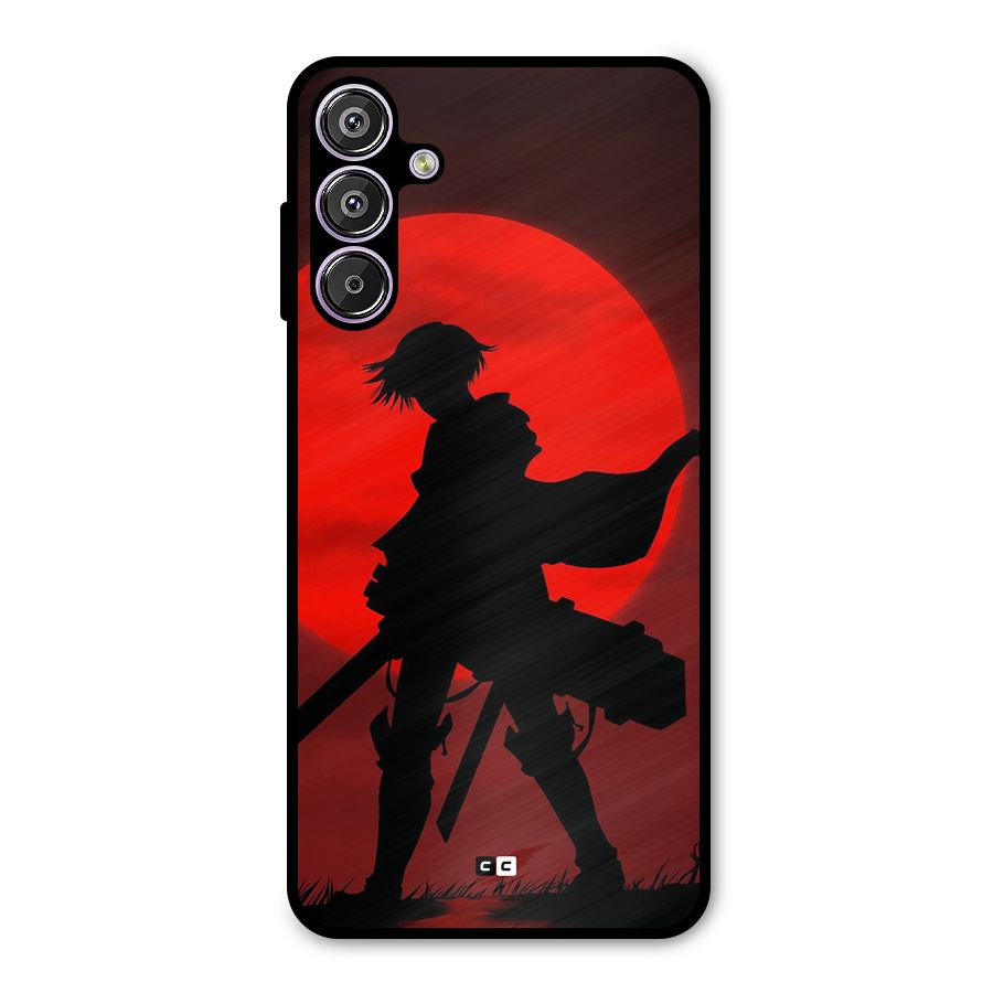 Captain Levi Acramen Metal Back Case for Galaxy F15