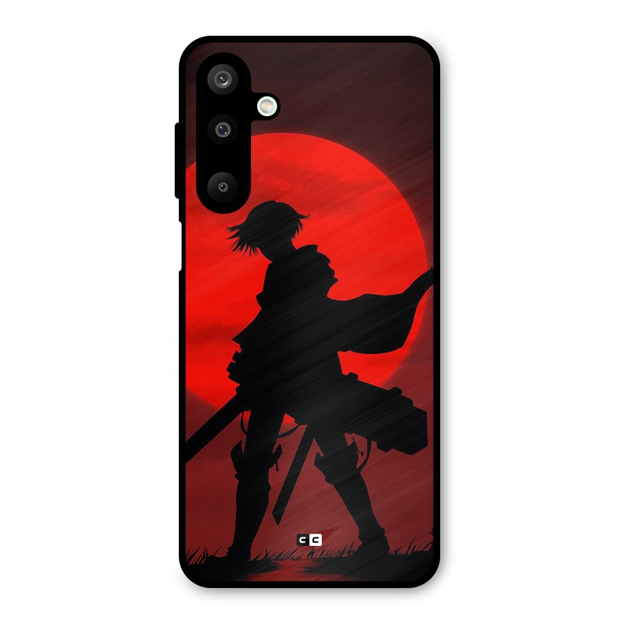 Captain Levi Acramen Metal Back Case for Galaxy M16