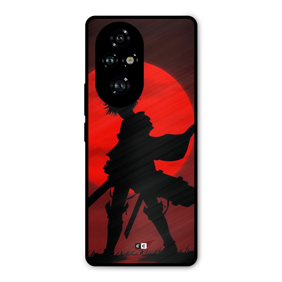 Captain Levi Acramen Metal Back Case for Honor 200 Pro