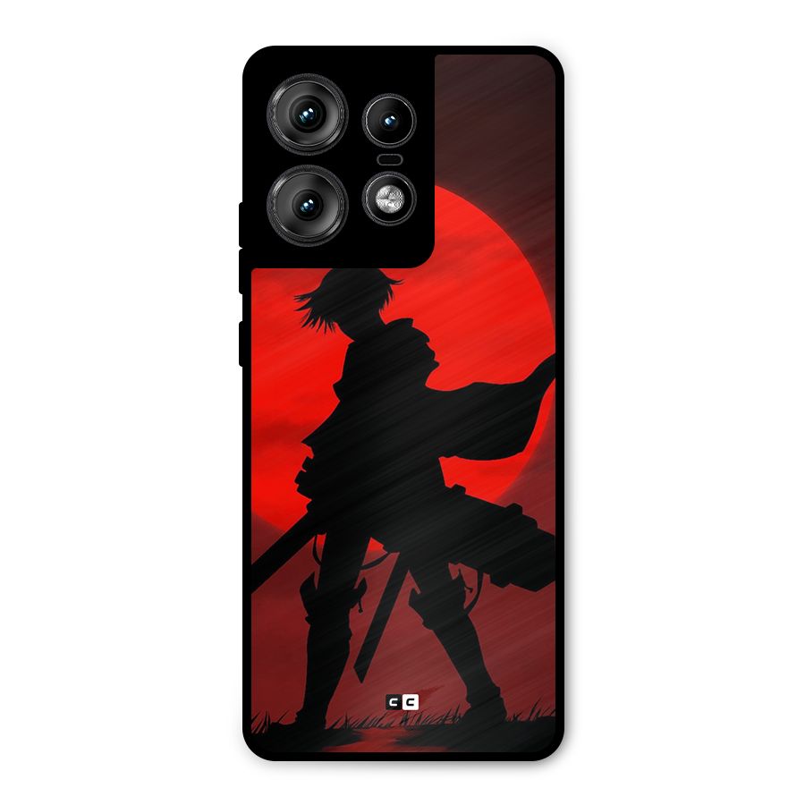 Captain Levi Acramen Metal Back Case for Motorola Edge 50 Pro