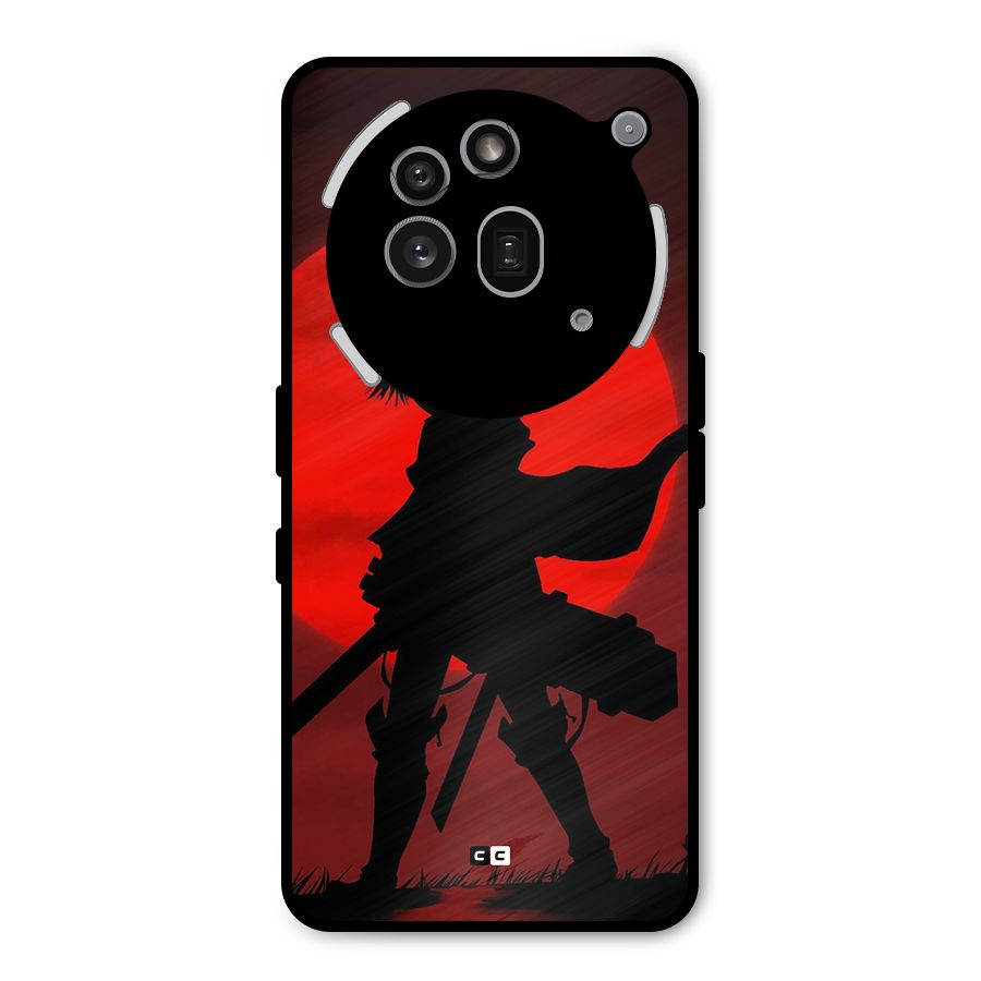 Captain Levi Acramen Metal Back Case for Nothing Phone 3a Pro