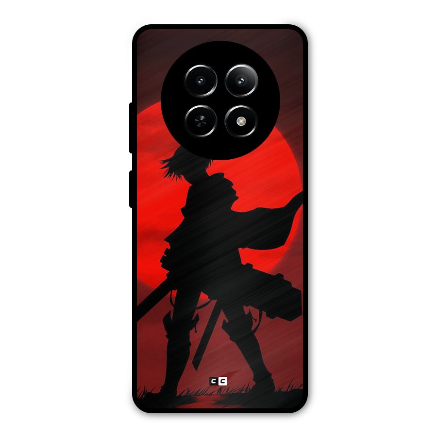 Captain Levi Acramen Metal Back Case for Realme Narzo 70x 5G