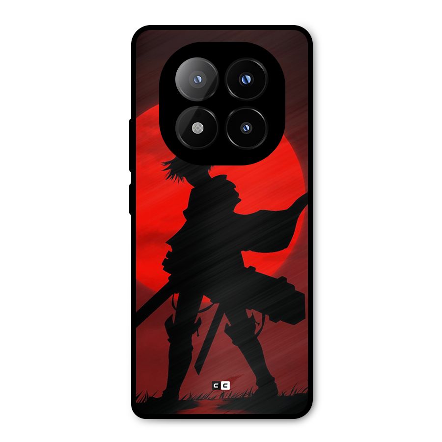 Captain Levi Acramen Metal Back Case for Redmi Note 14 Pro Plus 5G
