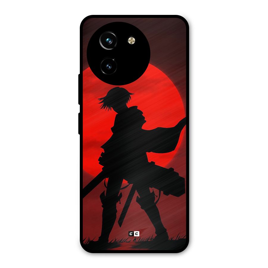 Captain Levi Acramen Metal Back Case for Vivo T3x